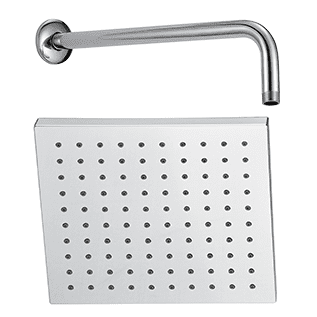 DUCHA VALLARTA CROMADA 10"